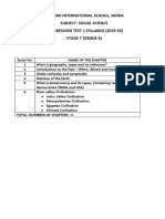 PROGRESSION TEST 1 SYLLABUS and PLANNER