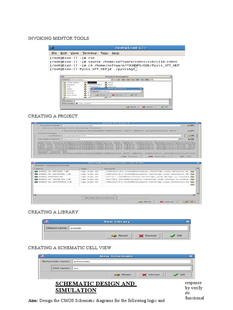 Designing CMOS Schematics with Pyxis | PDF | Icon (Computing) | Power ...