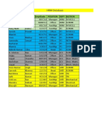 Fname Lname Emplcode Position Dept Section: HRM Database