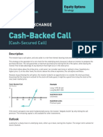 Cash Backed Call