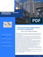 +participatory Democracy, +active Citizenship