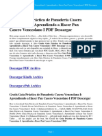 Guia-Practica-De-Panaderia-Casera-Venezolana-I-Aprendiendo-A-Hacer-Pan-Casero-Venezolano-Isegunda Parte