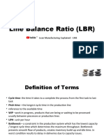 Line Balance Ratio (LBR) : Lean Manufacturing Explained - LME