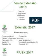 Ações de extensão IFRS 2017-2018