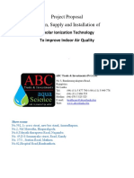 Proposal For Air Purification - Bipolar Technology