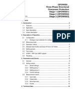 OPOW6St - Three-Phase Directional Overpower Protection Stage 1 (OPOW6St1) Stage 2 (OPOW6St2) Stage 3 (OPOW6St3)