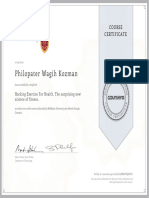 Philopater Wagih Kozman: Course Certificate