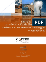 Energías Renovables Para Generación de Electricidad en América Latina_ Mercado, Tecnologías y Perspectivas