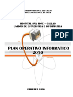 Plan Operativo Informatico