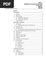 REF4 - Stabilized Restricted Earth-Fault Protection Ref4A Ref4B