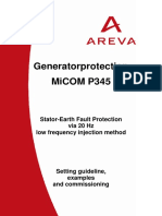 P345 20Hz Stator Earth Fault Application Guide