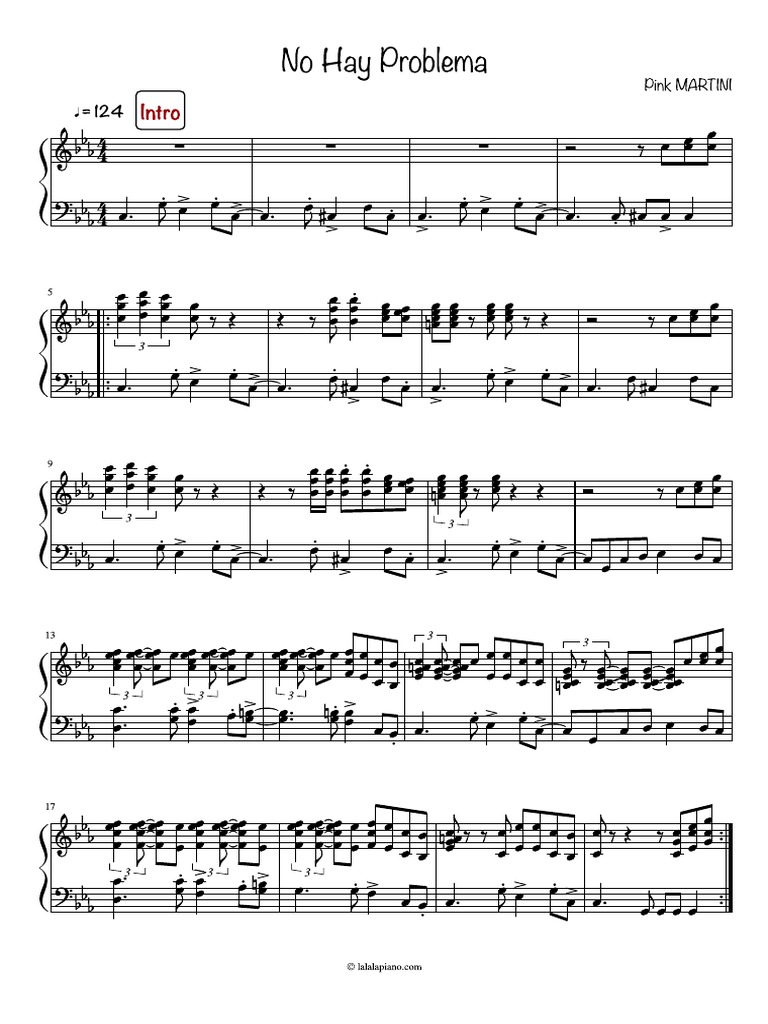Pink Martini No Hay Problema Pdf
