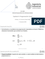 CAPÍTULO II - PROGRAMACIÓN LINEAL (SLIDES 1-64)