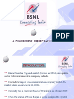 Aac0powerpoint Presentation On BSNL