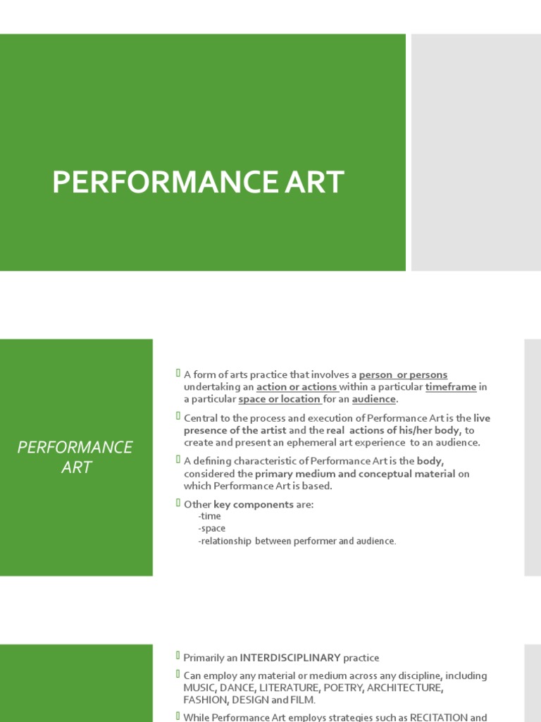 Performance Art | PDF | Performance Art | Surrealism