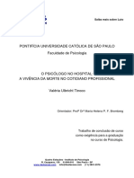 O psicólogo no hospital - a vivência da morte no cotidiano profissional - Valeria Ulbricht Tinoco.pdf