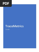 Tracemetrics Tutorial