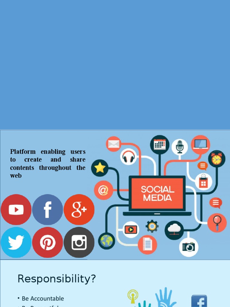 Responsible Social Media Use Tips | PDF