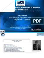 14 Diego Pulido - de La Estrategia Al Gobierno Corporativo La Perspectiva Del Riesgo Estrategico - VII CONAUDI SV 2019 PDF