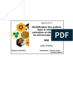 Coloration Des Pollens