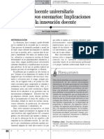 Dialnet ElDocenteUniversitarioAnteLosNuevosEscenarios 2972992 PDF