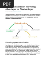 Types of Virtualization Technology