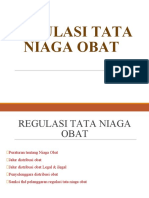 Regulasi Tata Niaga Obat