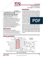 Description Features: Ltc4100 Smart Battery Charger Controller