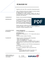 PUROXID NU: Limpiador oxidante a base de peróxido de hidrógeno