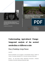 1. Arizpe Ramos, Understanding Agricultural Change. Integrated analysis of societal metabolism at different