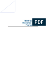 PCD Reference Manual