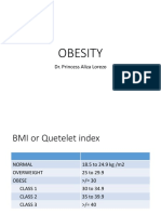 Obesity: Dr. Princess Aliza Lorezo