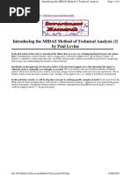 Introducing The MIDAS Method of Technical Analysis Lesson 2