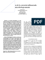 evaluacion de la  corrosion influenciada microbiologicamente 2