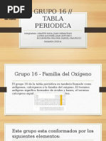 Características y aplicaciones de los calcógenos | PDF | Física ...