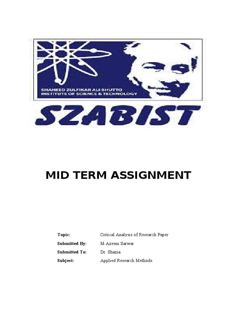 APPLIED RESEARCH METHODOLOGY PDF intelligence overview