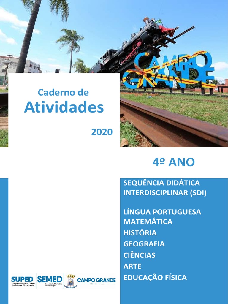 Caderno de Atividades para o 4 Ano PARA BAIXAR PDF | PDF | Pigmento | Cor