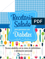 Recetario Salado para Personas Con Diabetes PDF