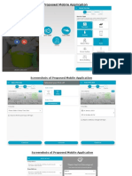 Screenshots of Proposed Mobile Application