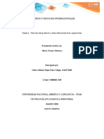 COMERCIO Y NEGOCIOS INTERNACIONALES Fase 1 Gloria Mejia Polo