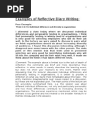 Download Example of Reflective Diary Writing by mummy90spet SN46172934 doc pdf