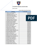 Directorio Telefónico Personal Docente Meru