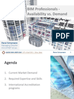 BIM Professionals - Availability vs. Demand: René Schumann