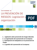 Normativa y organización PRL Unidad 2