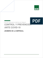 Control y Prevención Covid - 19 Achs
