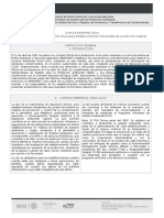 Licencia Ambiental Única Solicitud de Licencia Ambiental Única para Establecimientos Industriales de Jurisdicción Federal