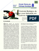 CNPH Documentos 8 o Controle Biologico de Insetos Praga e Sua Aplicacao em Cultivos de Hortalicas PDF