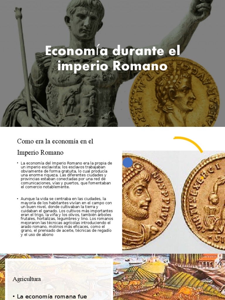 Economía Durante El Imperio Romano | PDF | Viajes y turismo