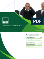 Manual Facilitador - Comunicación Efectiva