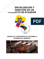 Comercialización y Distribución de Un Producto en Ecuador